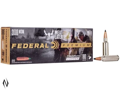 FEDERAL 300 WSM 180GR TBT VITAL-SHOK