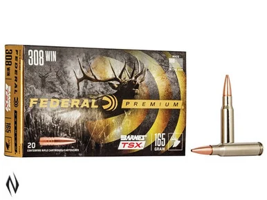 FEDERAL 308 WIN 165GR TSX VITAL-SHOK
