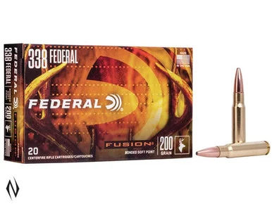 FEDERAL 338 FED 200GR FUSION