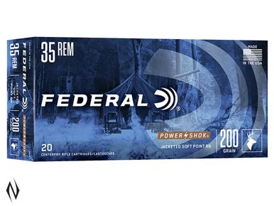 FEDERAL 35 REM 200GR SP POWER-SHOK