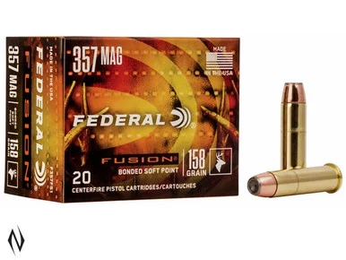 FEDERAL 357 MAG 158GR FUSION