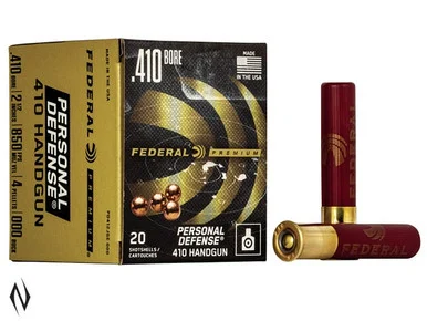 FEDERAL .410GA HANDGUN 3" 5 PELLET 000 BUCK