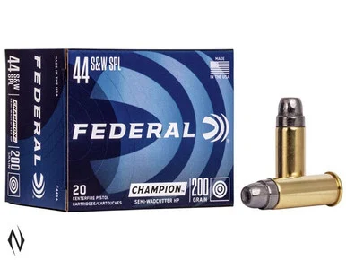 FEDERAL 44 SPL 200GR SWC HP