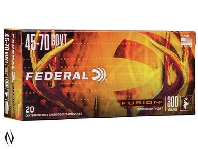 FEDERAL 45-70 GOVT 300GR FUSION