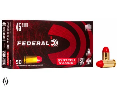 FEDERAL 45 ACP 230GR TSJ SYNTECH JACKET AMERICAN EAGLE
