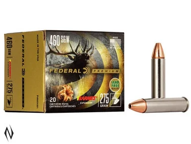 FEDERAL 460 S&W 275GR XPB