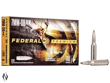FEDERAL 7MM-08 REM 140GR TBT VITAL-SHOK