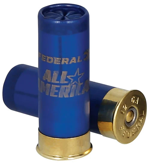 Federal All-American 12 Ga, 2.75" 1 1/8oz 8Shot 25 Per Box FAA12L8