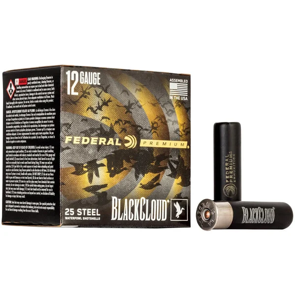 FEDERAL BLK CLOUD 12GA 3.5" BB 25RD