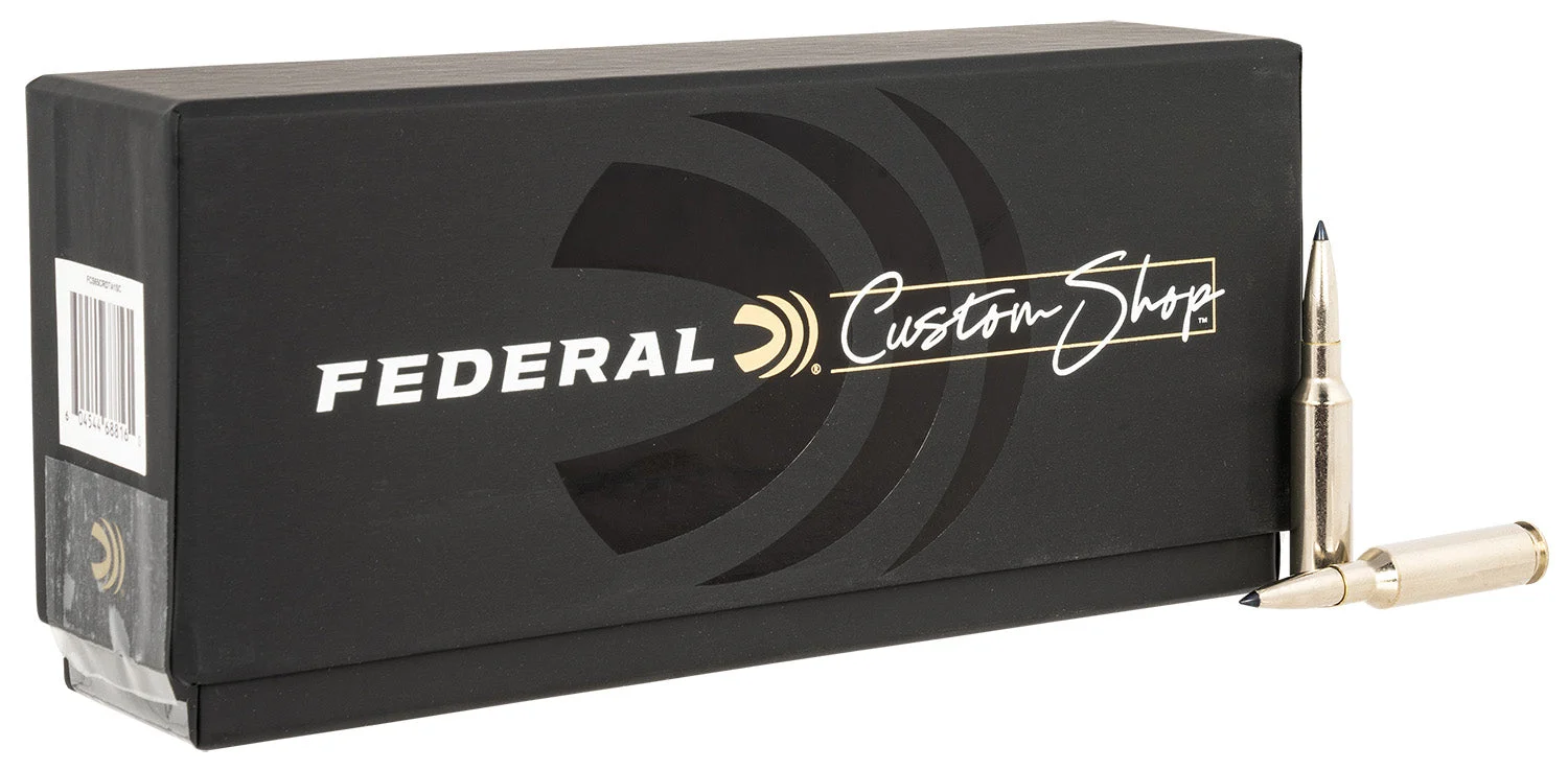 Federal FCS65CRDTA1SC Custom Rifle Ammo Terminal Ascent130 Grain 6.5mm Creedmoor