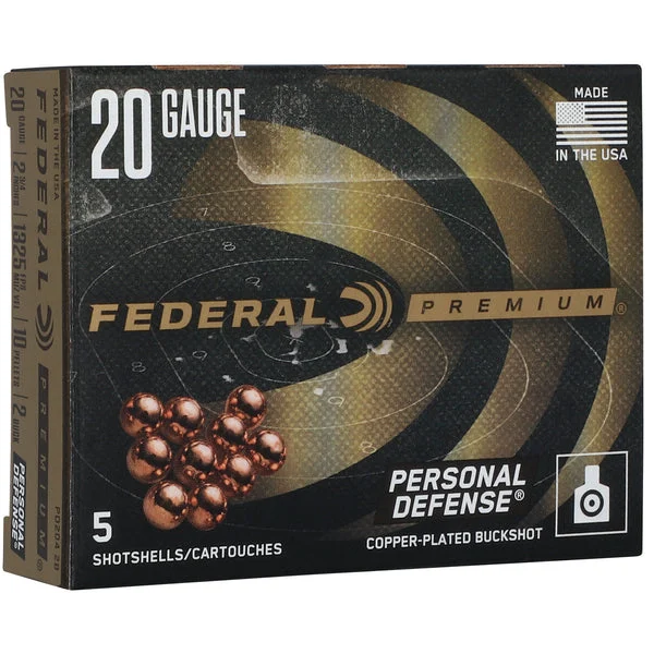 FEDERAL FLIGHT CONTROL 20GA 2.75" 00 BUCK 5RD