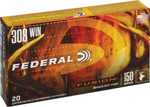 FEDERAL FUSION 308 WIN 150GR FUSION 20RD