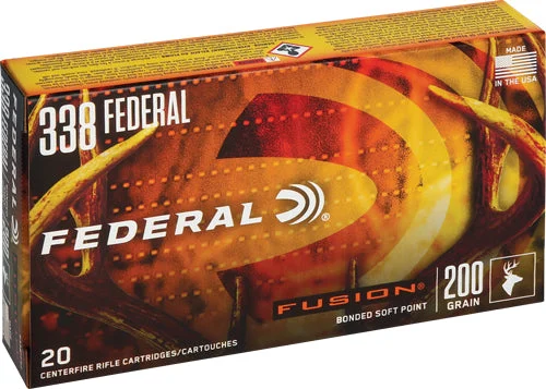 FEDERAL FUSION 338 FEDERAL-200GR FUSION 20RD 10BX/CS