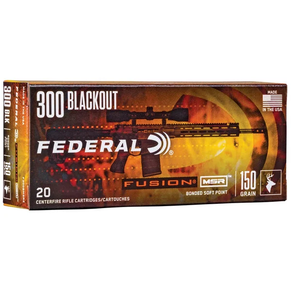 FEDERAL FUSION MSR 300BLK 150GR 20RD