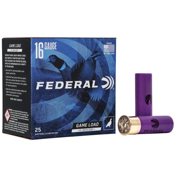 FEDERAL GAME LOAD 16GA 2.75" #7.5 25RD