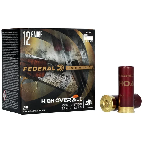 FEDERAL HIGH OVER ALL 12GA 2.75" 1 1/8OZ 2.75 DRAM #7.5 25RD