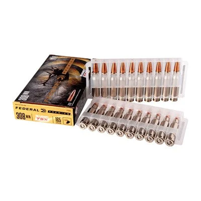 Federal P308H Premium Barnes TSX165 Grain .308 Win / 7.62x51mm