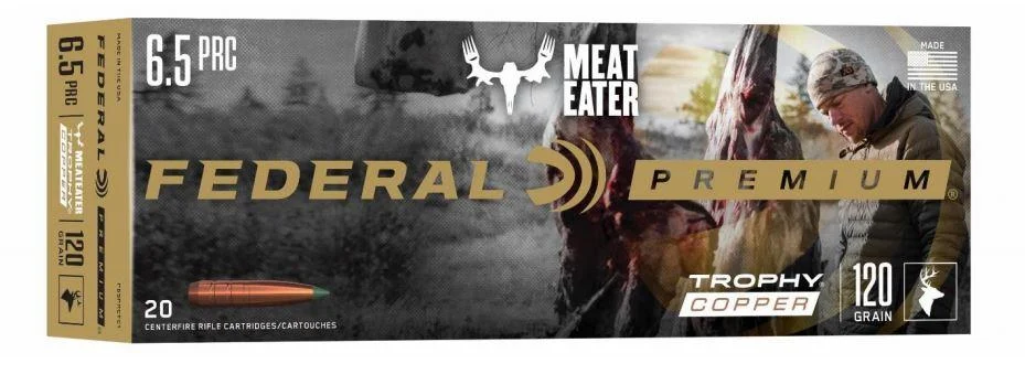 Federal P65PRCTC1 Premium6.5PRC 120gr Trophy Copper 20 Per Box/10 Case