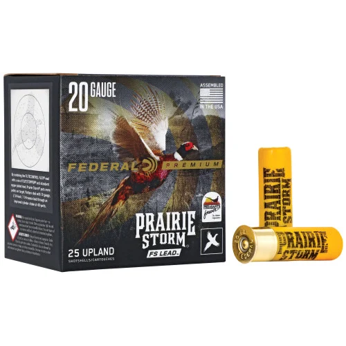 Federal Prairie Storm 20 Ga, 2.75", 1 oz, 6 Shot, 25rd Box
