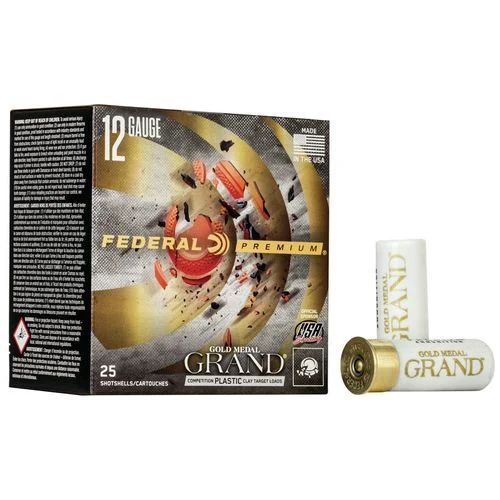 Federal Premium Gold Medal Grand Shotgun Shells – 12 Ga – 2 3/4 – 1 1/8oz