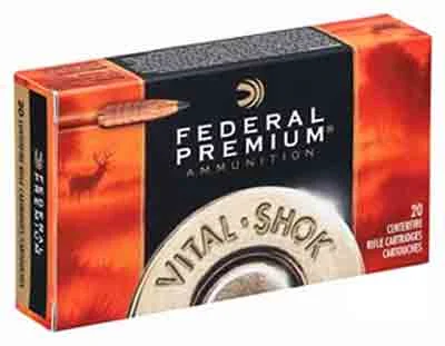 Federal Premium Rifle Ammo 308 Win. 165 gr. Trophy Copper 20 rd.