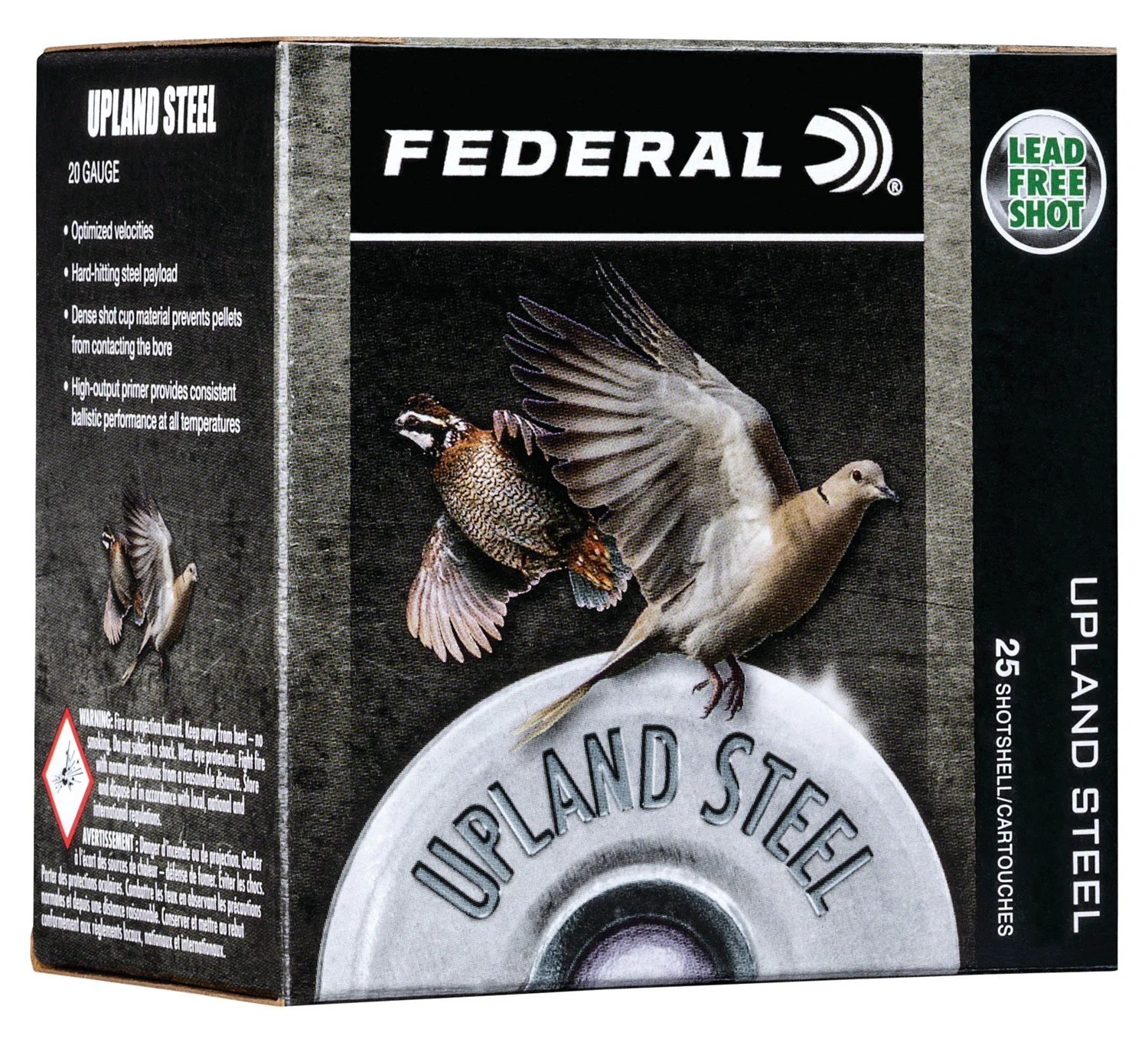 Federal USH286 Upland Field & Range 28Gauge 2.75″ 5/8oz 6Shot 25 Per Box/10 Case