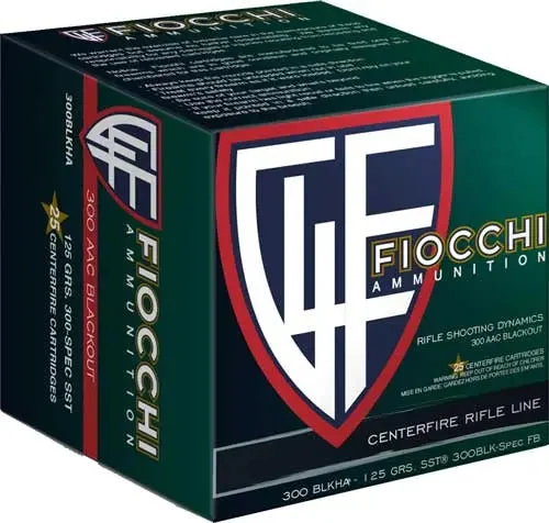 FIOCCHI 300 AAC 125GR SST 25RD