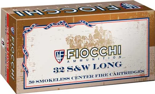 Fiocchi 32LA Cowboy Action Lead Wadcutter100 Grain .32 S&W Long