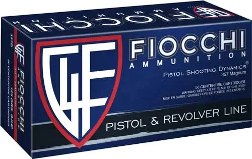 FIOCCHI 357 MAG 125GR JHP 50RD