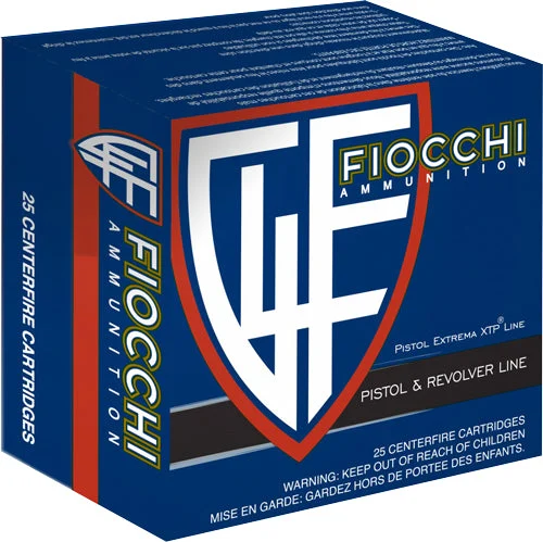 Fiocchi 40XTPB25 Hyperformance Hornady XTP Hollow Point HP 180 Grain .40 S&W