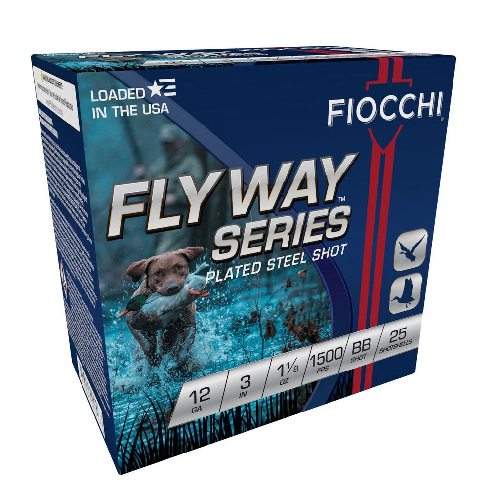 Fiocchi Flyway 12 Gauge 3 in / 3 in BB 1-1/8 oz