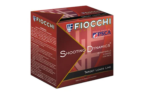 Fiocchi Shooting Dynamics 12 Ga, 2.75" Shell, 1oz, 7.5 Shot, 25rd Box