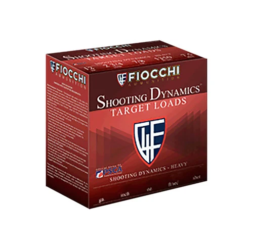 Fiocchi Shooting Dynamics Target Load 12 Ga, 2.75", 1 1/8oz, 7.5 Shot, 25rd Box