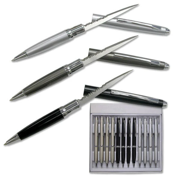 Fixed Blade Pen Knives Twelve Piece Set For Sale (YK-5002MM)