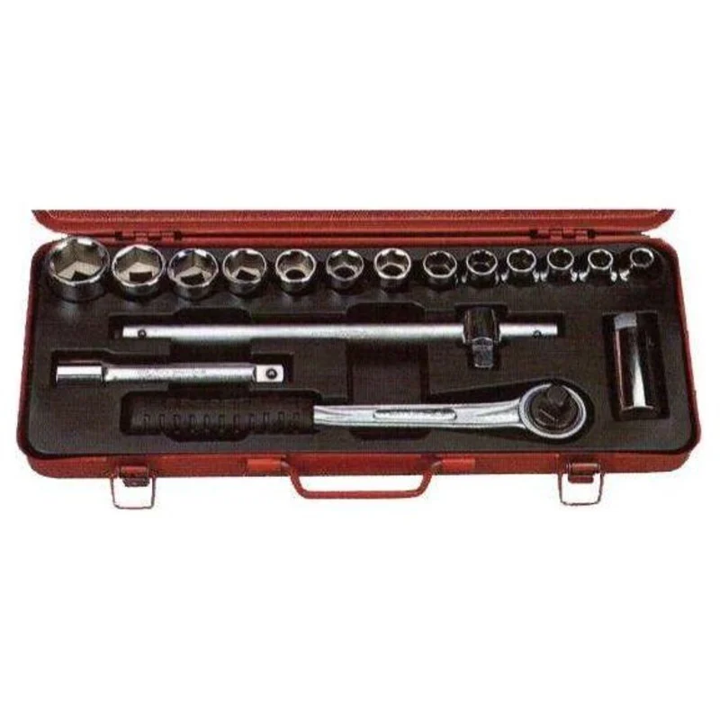 Flag F418S 1/2″ Drive Socket Wrench Set Inches (18pcs, 12pts)