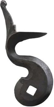Flint cock, 1.60" throw, not tapped