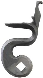 flint cock, wax cast steel, 1.30" throw, left hand