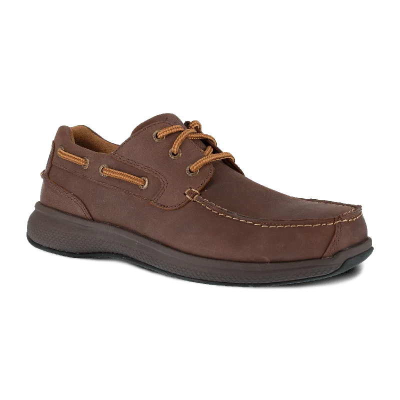 Florsheim Men’s Bayside Three Eye Tie Boat Shoe – FS2326