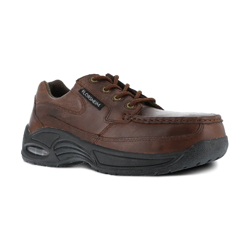 Florsheim Men’s Polaris SR Supreme Canoe Moc Toe Eurocasual Oxford – FS2430