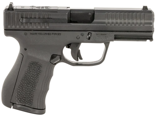 FMK Mach 9 9mm, 4" Barrel, Optics Ready, Black Finish, 10rd