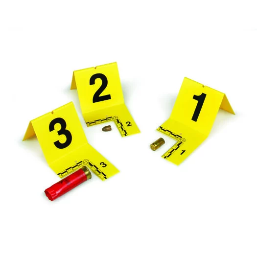 Forensics Source Evi-Paq Cut-Out ID Tents, Numbers 21-40