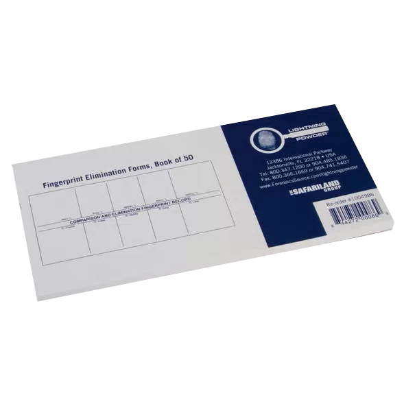 Forsenic Source Refill Forms for Perfect Print Elimination Kit