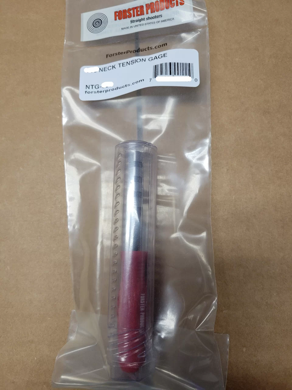 Forster Neck Tension Tool – 0.277 Caliber