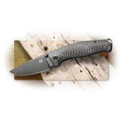 Fox TUR Vox Carbon Fiber Folders-Black Blade
