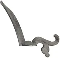 Frizzen, as cast, cut for use with roller, requires fitting