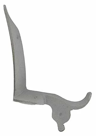 Frizzen,wax cast steel, as cast, temper after fitting,for L&R RPL-06 replacement lock