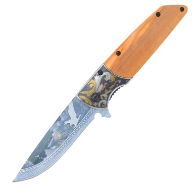 Frost Black Hills Eagle Assisted Opening Folding Knife