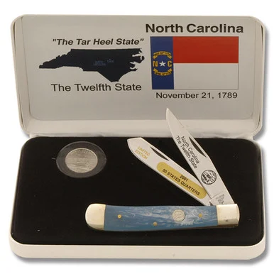 Frost Cutlery North Carolina State Quarter & Trapper Collector Set FR312NC