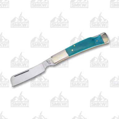 Frost Cutlery Razor Lock Smooth Bone Green FR150GSB