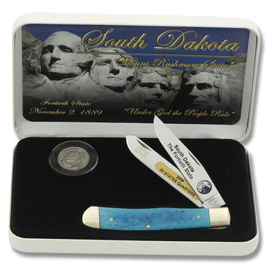 Frost Cutlery South Dakota State Quarter & Trapper Collector Set FR312SD